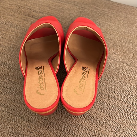 L’Intervalle Red sandals ladies 39 - Picture 5 of 16